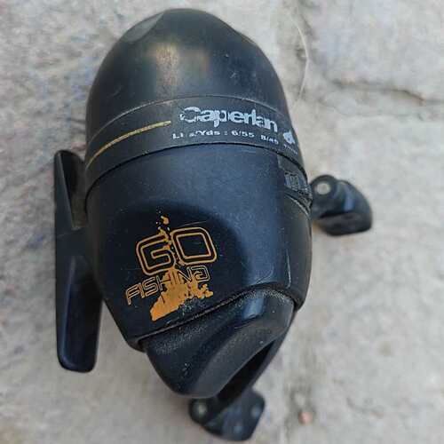 {议价}Caperlan KID 1鱼线轮，右手型，带卸力，纺车轮结{可维修}