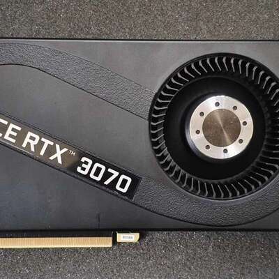 {议价}NVIDIA GeForce RTX3070公版涡轮单风扇{可维修}