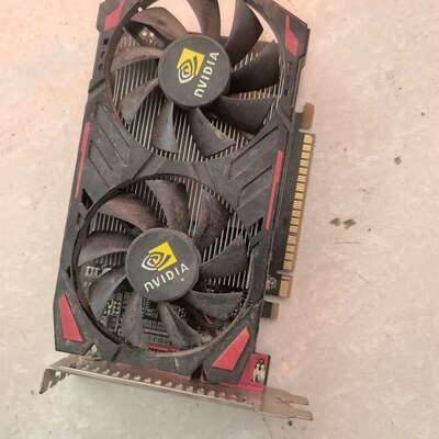 {议价}gtx750ti 4g显卡 橙色非常好没清灰 实物{可维修}