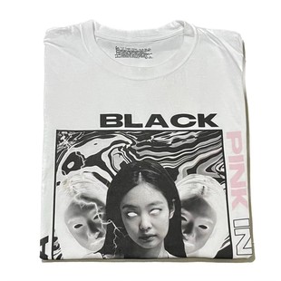 2026新款BLACKPINK短袖T恤金珍妮jennie学生男女潮半袖上衣tee