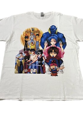 幽游白书Yu Yu Hakusho减龄动漫独特上衣休闲纯棉超火短袖T恤