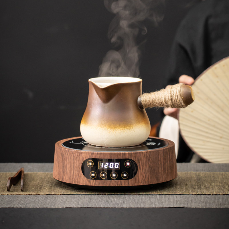 围炉煮茶罐罐茶壶煮茶器烤奶茶白茶套装配件全套电陶炉家用烧水壶