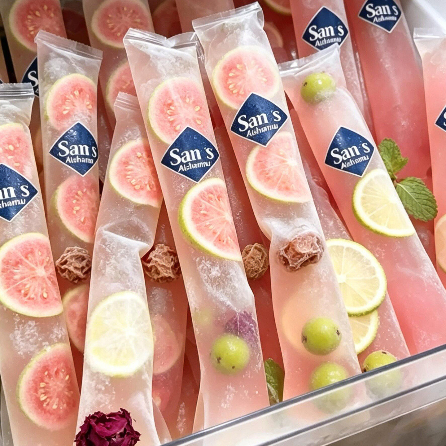 一次性制冰袋冰棒模具食品级冰块雪糕家用自封diy水果冷饮碎碎冰