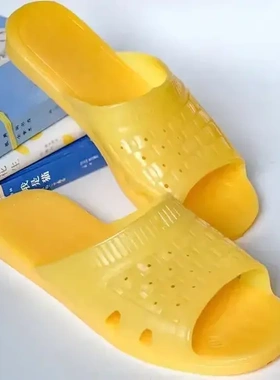 越南生胶拖鞋男橡胶夏家居浴室防滑洗澡软底怀旧老式凉鞋橡胶拖鞋