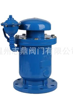 DYP4X-16C铸钢法兰连接卷帘式复合式排气阀快速排气