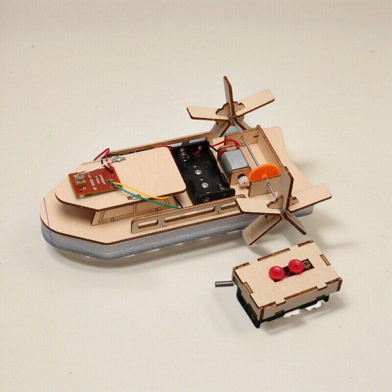 215*85*75*MM小学生明轮船DIY