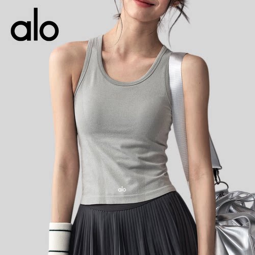 AIo 一体式运动背心工字防震聚拢文胸弹力瑜伽服上衣普拉提训练服