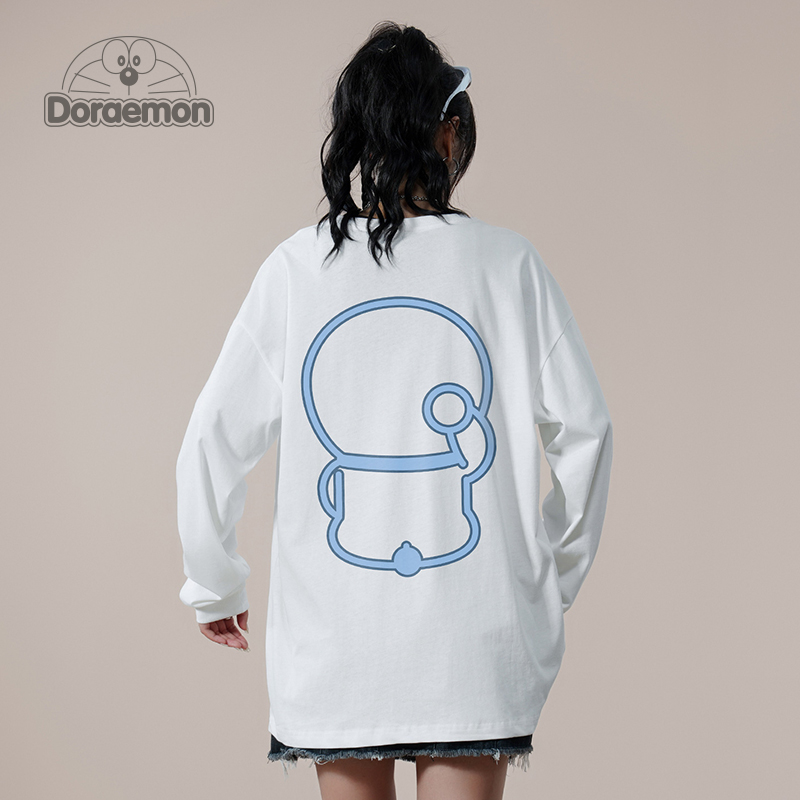 DORAEMON/哆啦A梦纯棉长袖t恤潮