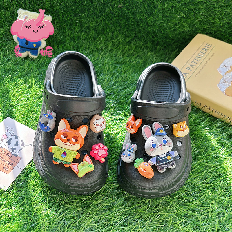 新款黑色兔子洞洞鞋,童鞋/婴儿鞋/亲子鞋,儿童洞洞鞋,淘宝优惠券,粉丝福利购,淘宝优惠卷