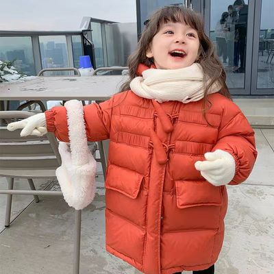 女童羽绒服2024冬季新款