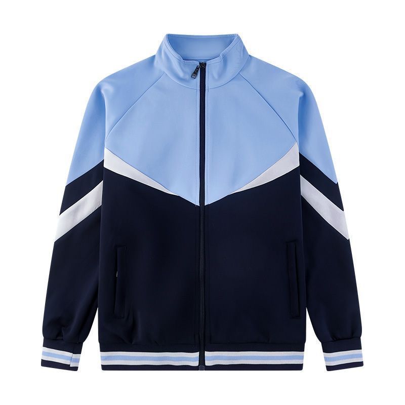 春季校服小学生校服三件套初中高中生拼色班服外套大码运动服套装图片