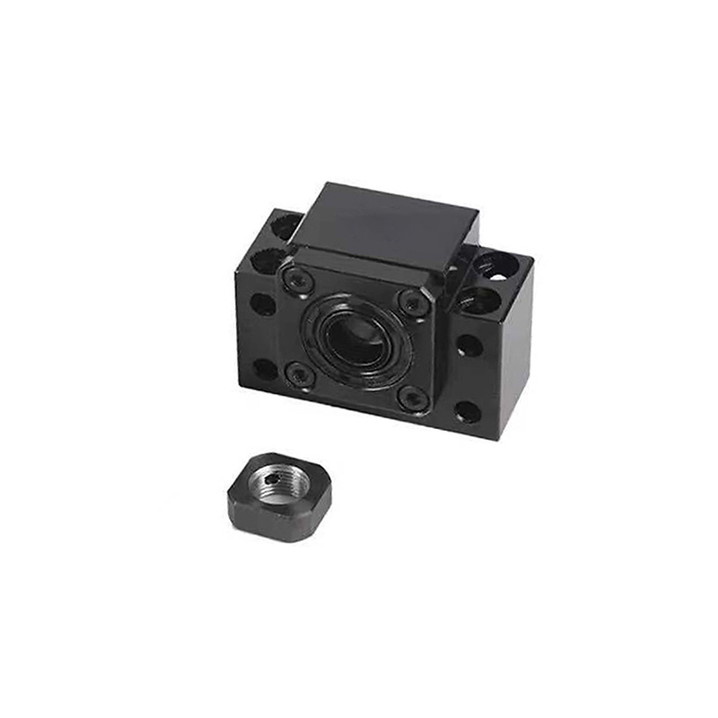 滚珠丝杠轴承固定座BK12BF10支撑座FK25丝杆螺母座轴承带轴杆