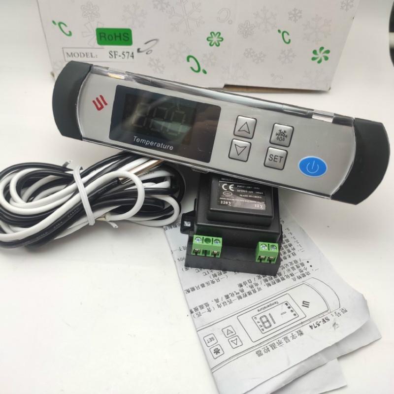 尚方SF-574温控器雪柜冷柜冰箱展示柜温度控制器智能数显温控仪