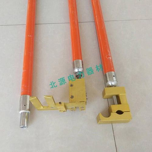 并沟线夹安装工具带电接火三件套断接引线组合工具绝缘线夹安装杆