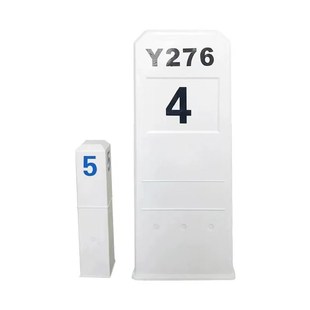 玻璃钢百米桩里程碑国/省/乡道公路界碑道口警示桩帽柱式农田界桩