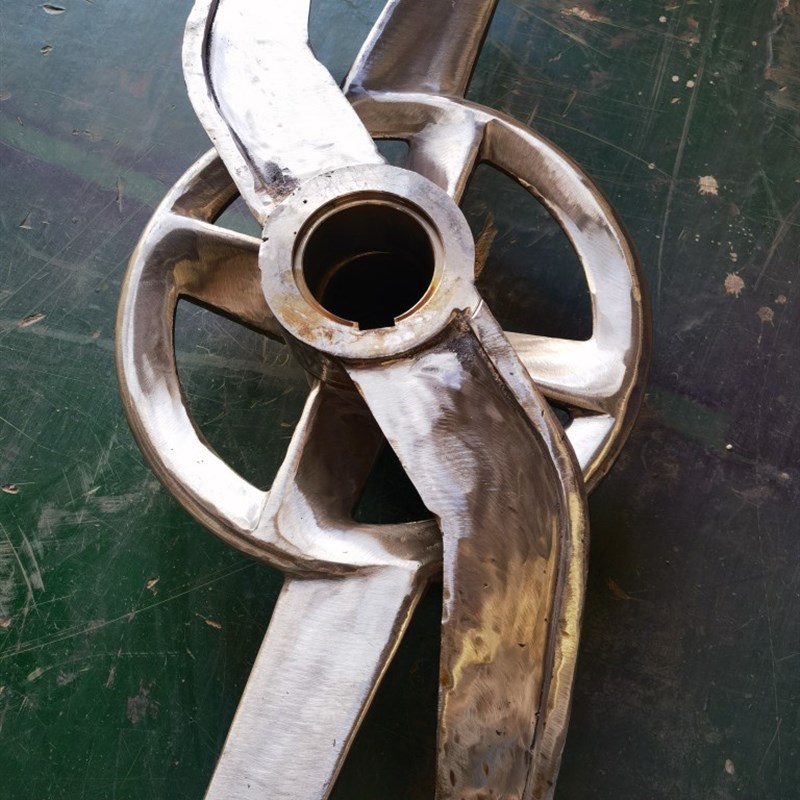 不锈钢桨叶304搅拌叶片刀片高速C混合机桨叶混料机配件混合机刀片