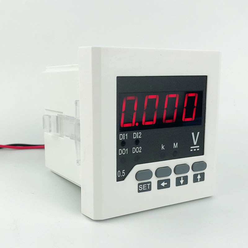 单相直流电压表毫伏表上下继电器y输出 LED交流数字智能报警380V