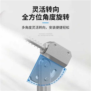 机械手注塑机夹具 万向面关节可调节角度吸盘支架 抱具固定连接杆