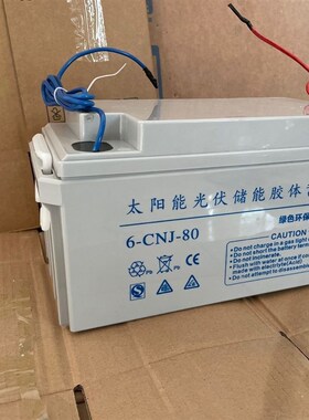 太阳能胶体蓄电池12v1000ah大容量逆变器光伏发电监控24V电瓶