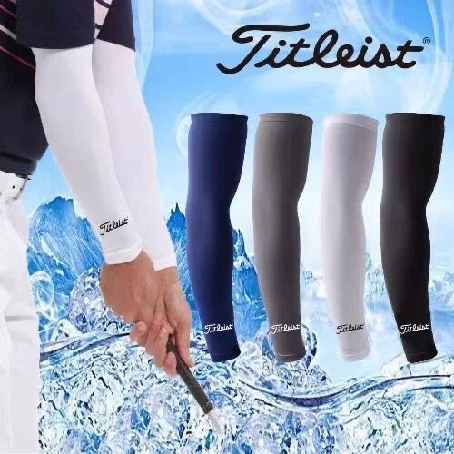 新款高尔夫袖套男女通用运动防晒护臂套袖舒适透气时尚百搭