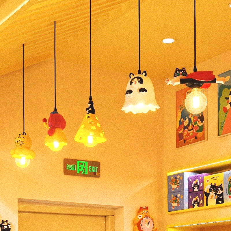 uodycoco原创吊灯可爱卡通氛围灯