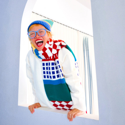 uodycoco原创围巾可爱卡通创意秋冬保暖护耳围脖高颜值送闺蜜礼物