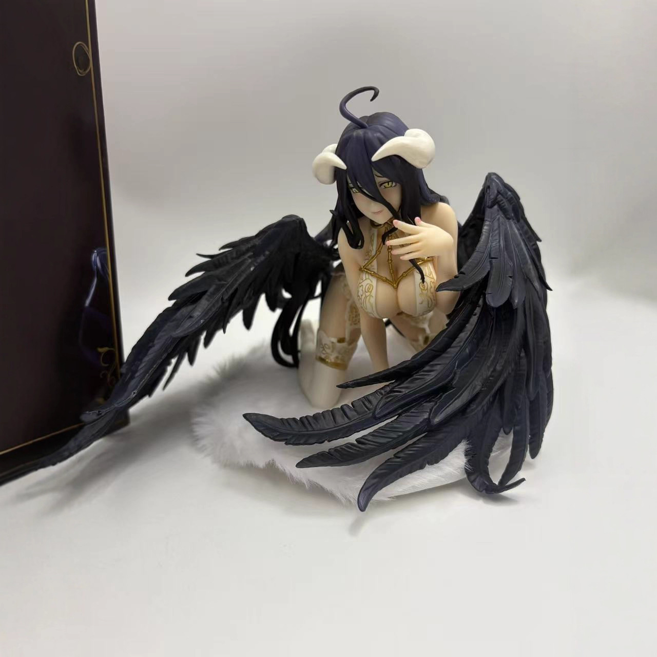 Caynel OVRLOD 跪姿雅儿贝德 睡衣Ver. 带毛毯 手办模型收藏摆件