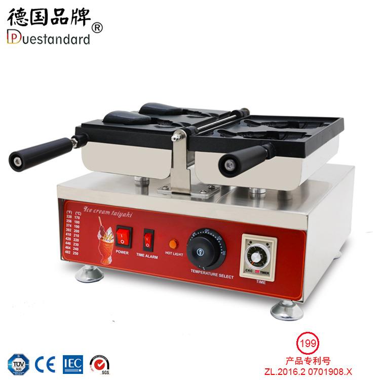 单头日式鲷鱼烧机新款冰淇淋鲷鱼烧商用鱼仔饼机烤饼机np199