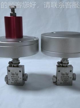 高压控阀000ps0iNV400系柱塞式超高压常闭常开气控针阀厂家4优气