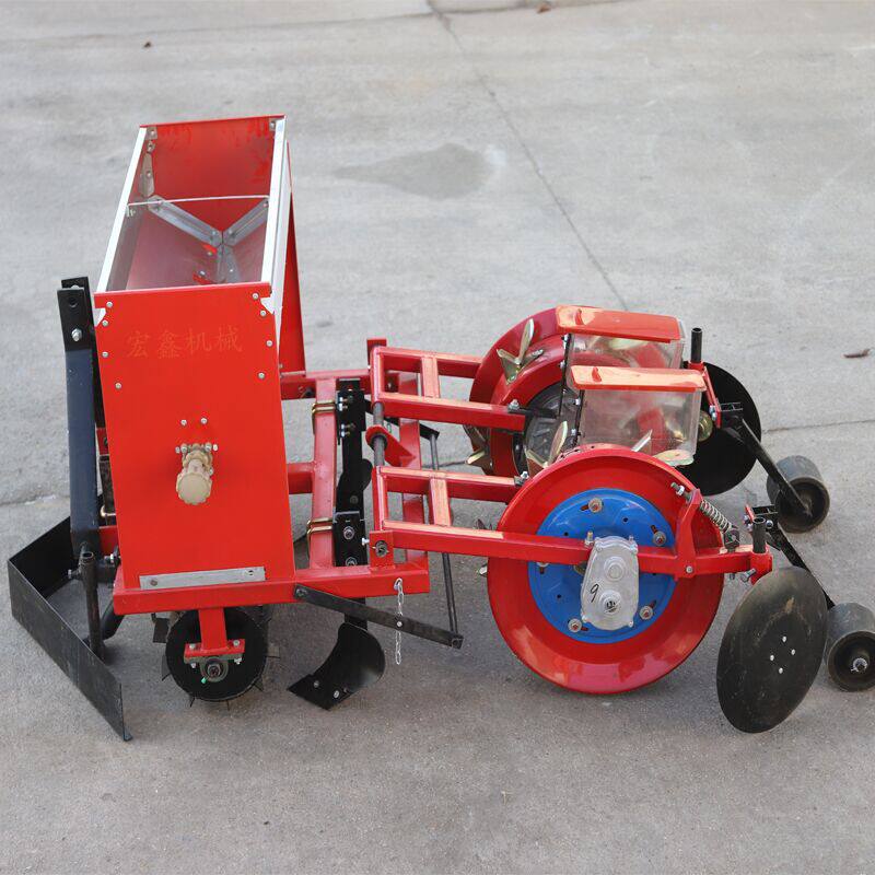 黄豆/毛豆精播机 青毛豆膜上点播机 新型毛豆花生覆膜播种机