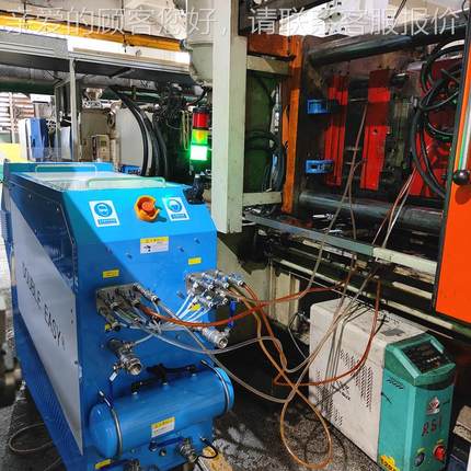 脉冲具水路洗机在Doub清le-ea580sy精逸密管道注模塑瓶胚清洗