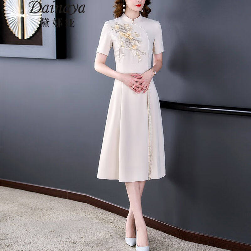 黛娜娅（Dainaya）旗袍女2023春夏新款大码女装中国风日常改良复怎么看?