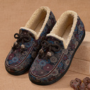 老北京布鞋女冬季加绒2025新款老人棉鞋中老年防滑老太太妈妈棉靴