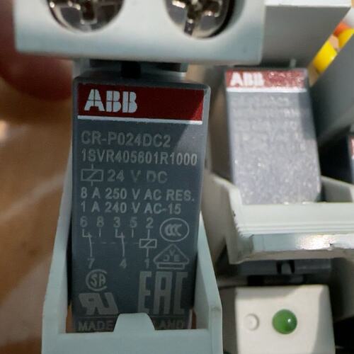 议价ABB继电器CR-P024DC224V DC8A 250可维修