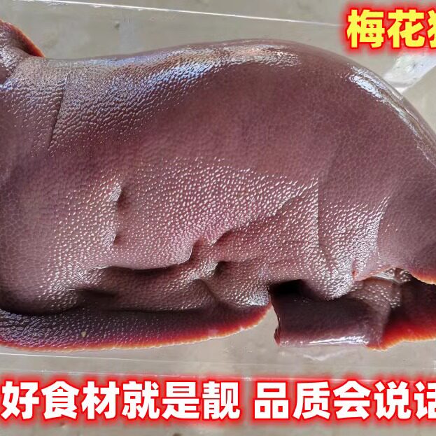 梅花跑山猪现杀新鲜2斤猪肝煮粥