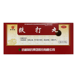 普济堂 跌打丸 3g*10丸/盒 活血散瘀 消肿止痛