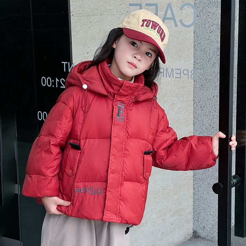 儿童羽绒服中大童冬季202