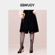 YOUWEI有尾2024秋季 Y5324301黑条纹 短裤 条纹大褶中裤 西装