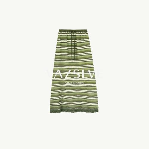 【VAZSLVE/全新奢品】捡漏-时尚百搭条纹显瘦针织半裙-BOYY321