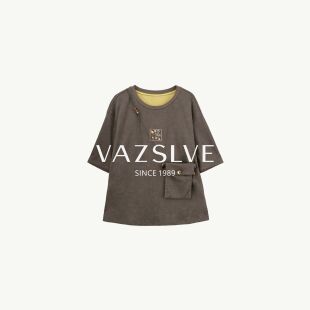 【VAZSLVE/全新奢品】捡漏-夏季新款宽松休闲T恤-BO566101