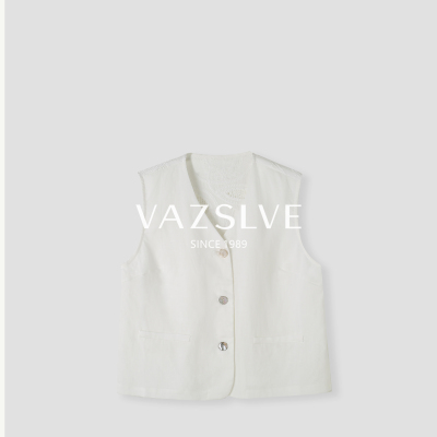 【VAZSLVE/全新奢品】捡漏-百搭叠穿坎肩马甲-6XLLH1332