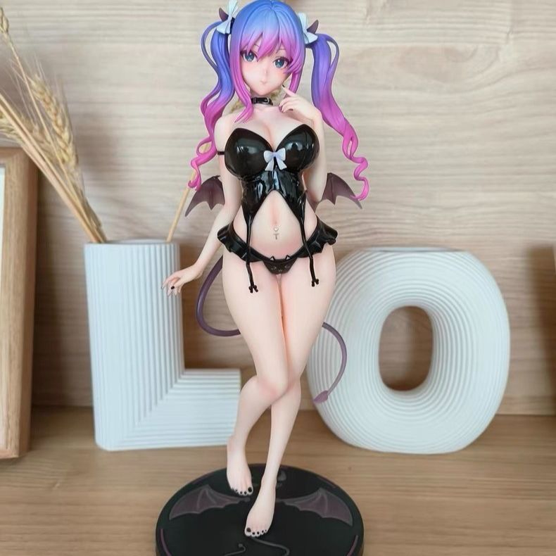 MOMOKO发光小魅魔GK手办桌面摆件