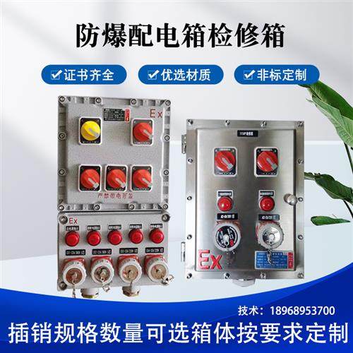 不锈钢防爆防腐粉尘控制箱照明动力电源配电柜仪表触摸屏接线箱T6