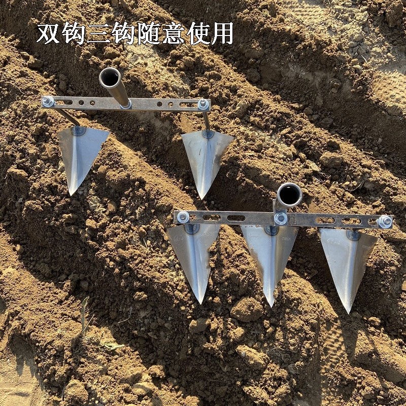 耙子除草全钢土家用神器农具锄头工具大全地翻农用挖土搂沟开荒松 农机/农具/农膜 耙子 原图主图