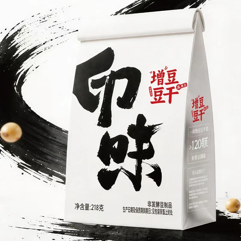 印味增豆豆干外韧里嫩双重口感休闲解馋小零食充饥卤味好吃辣条