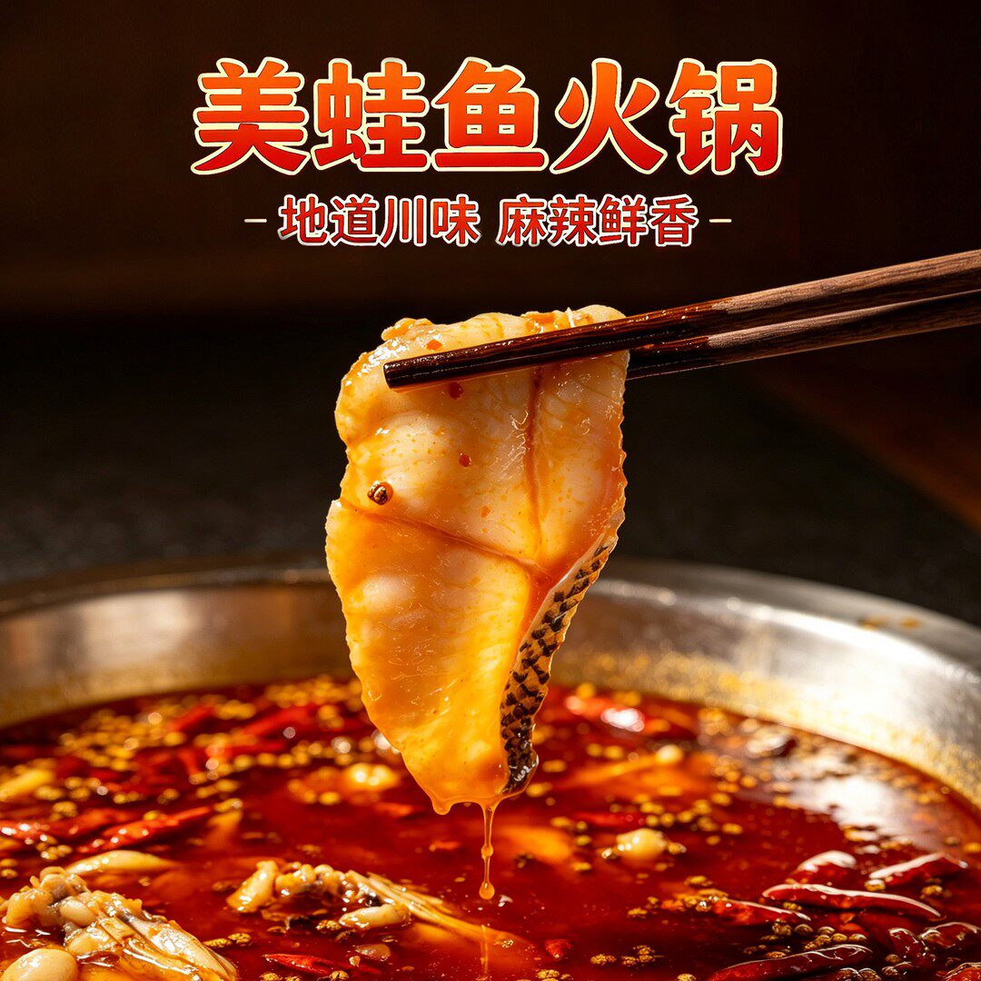 商用级川渝美蛙鱼火锅底料三和鱼肥肠鱼冷锅鱼门店同款底料