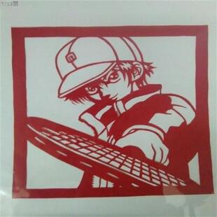 蜡纸折纸红色蜡光纸喜庆用纸红纸大红纸手工纸剪纸折纸刻纸