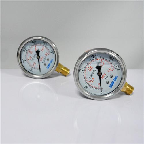 YN60油压表液压表耐震压力表YN-60 0-0.6/1.6/2.5/10/16/25/40MPA