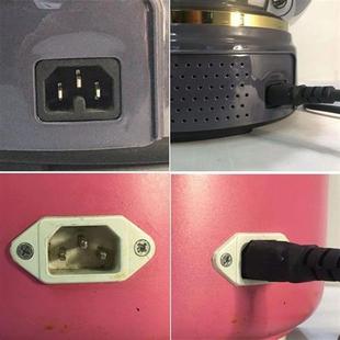 电炒锅 电蒸锅一体锅炒菜锅专用线2100W以上电源线三孔插头大功率