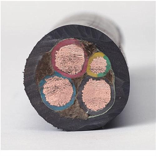 国标电缆线YC橡套3 4 5芯橡胶16RVV25 35平50防水70软电缆YZW YCW